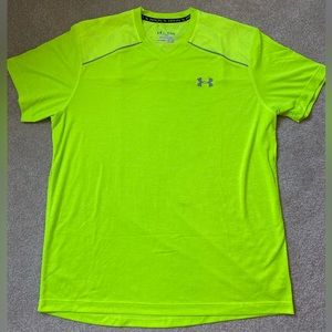 Under Armour shirt, yellow, size XL